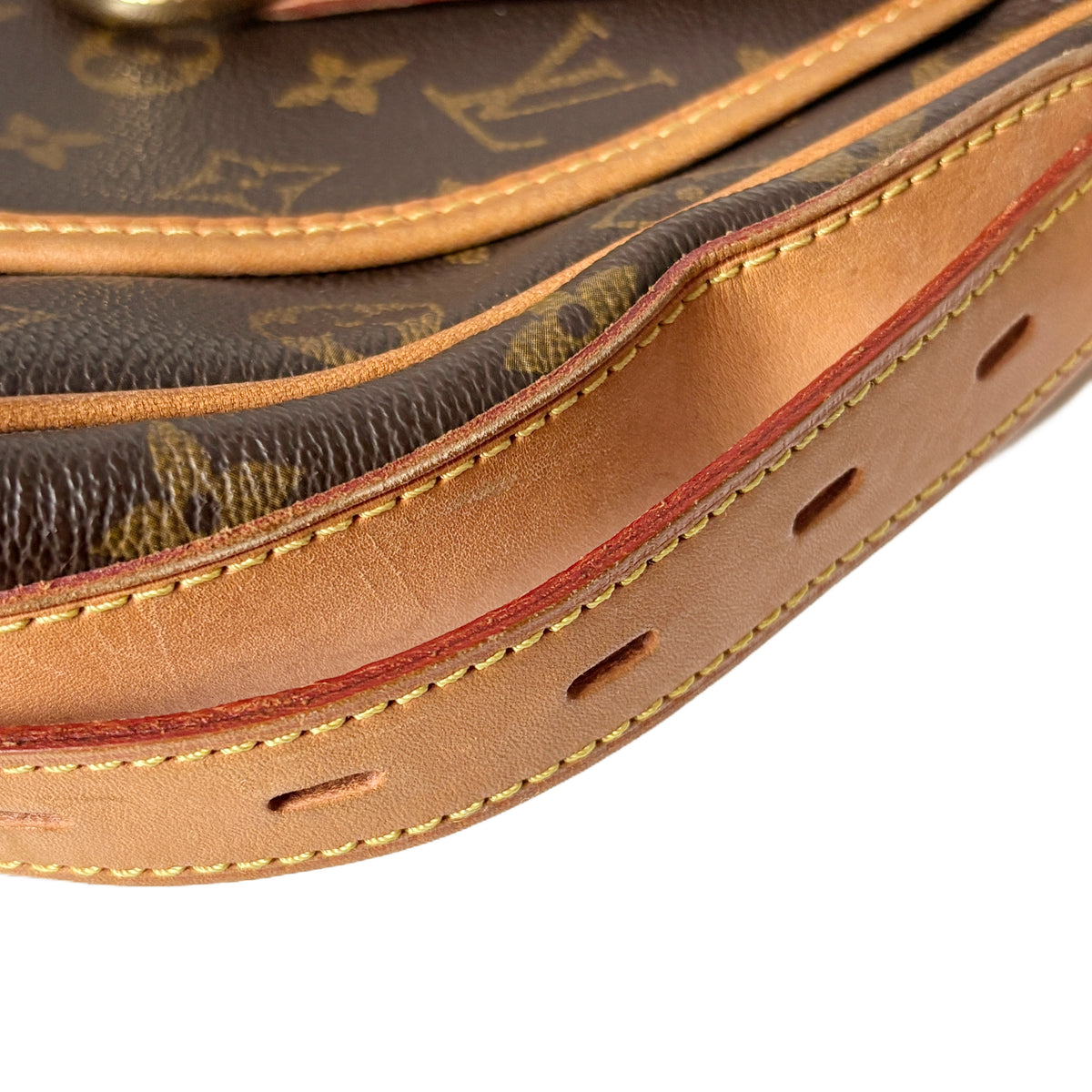Tulum Large Monogram Brown