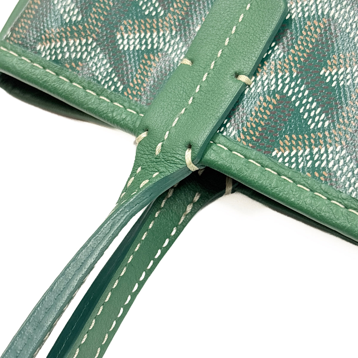 Goyardine Mini Tote Green