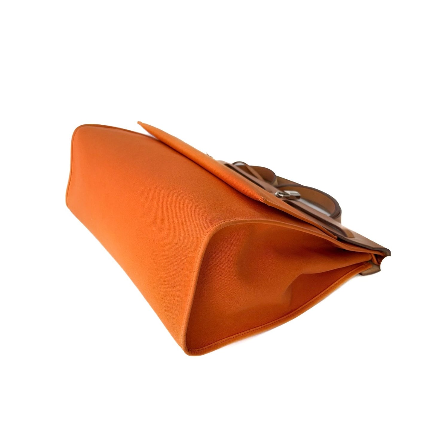 Herbag Zip 39 Orange Canvas and Leather
