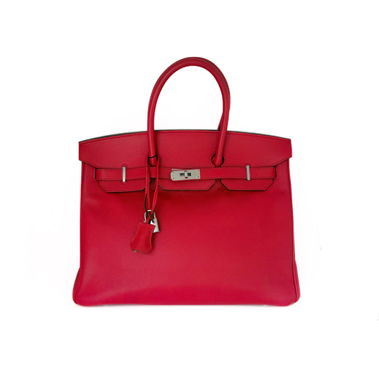 Birkin 35  Red