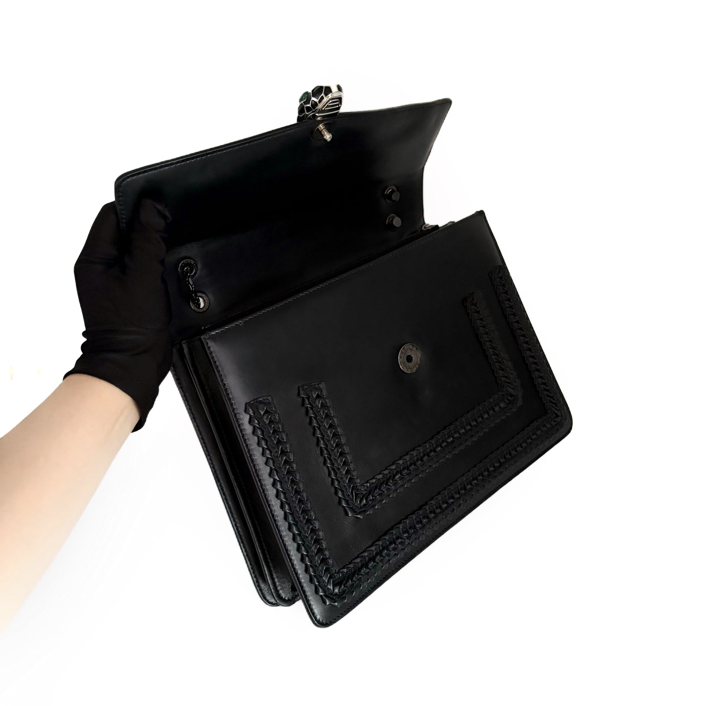 Serpenti Forever Medium Black