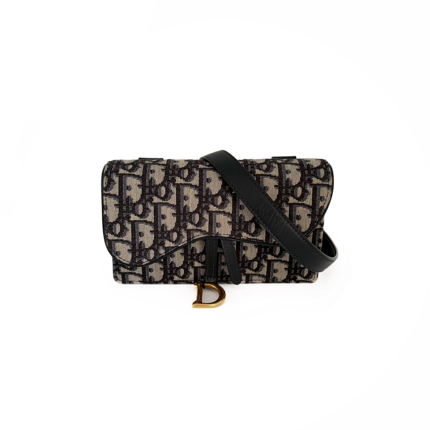 Saddle Woc Beige/Black/Blue