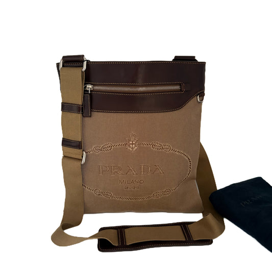 Jacquard Logo Large Camel/Brown