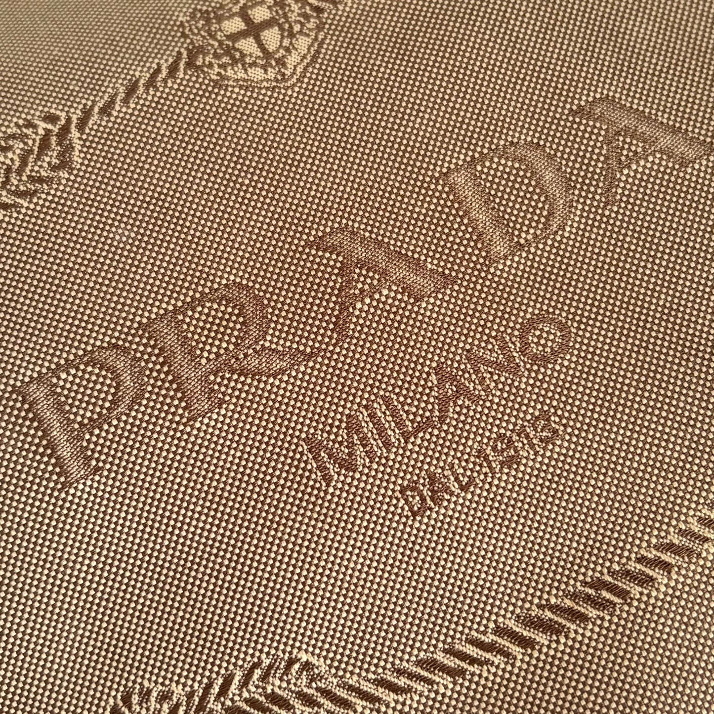 Jacquard Logo Large Camel/Brown