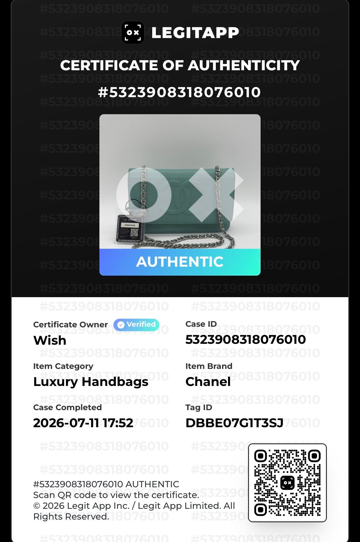 Classin WOC Mint Green
