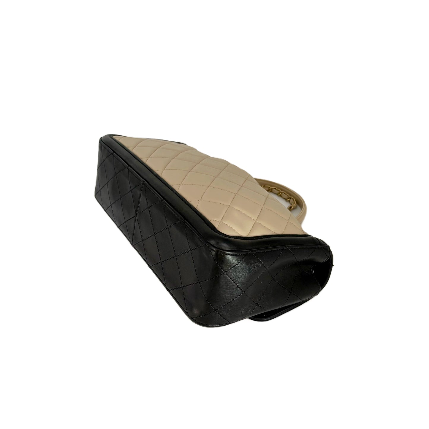 Classic Flap 30 Beige/Black