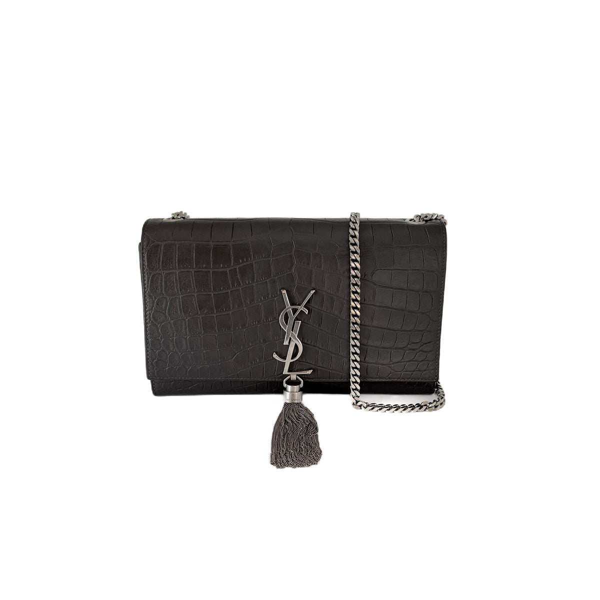 Kate Tassel Medium Grey
