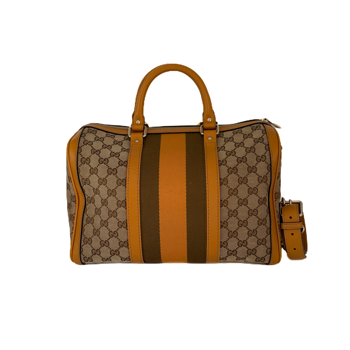 Boston Medium Beige/Dark Green/Yellow
