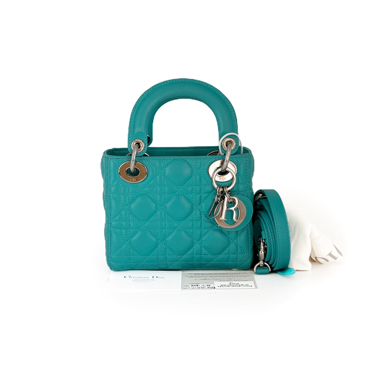 Lady Dior Mini Lake Blue