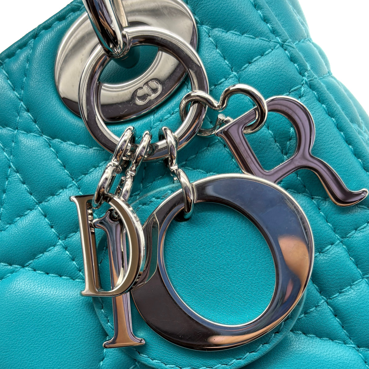 Lady Dior Mini Lake Blue