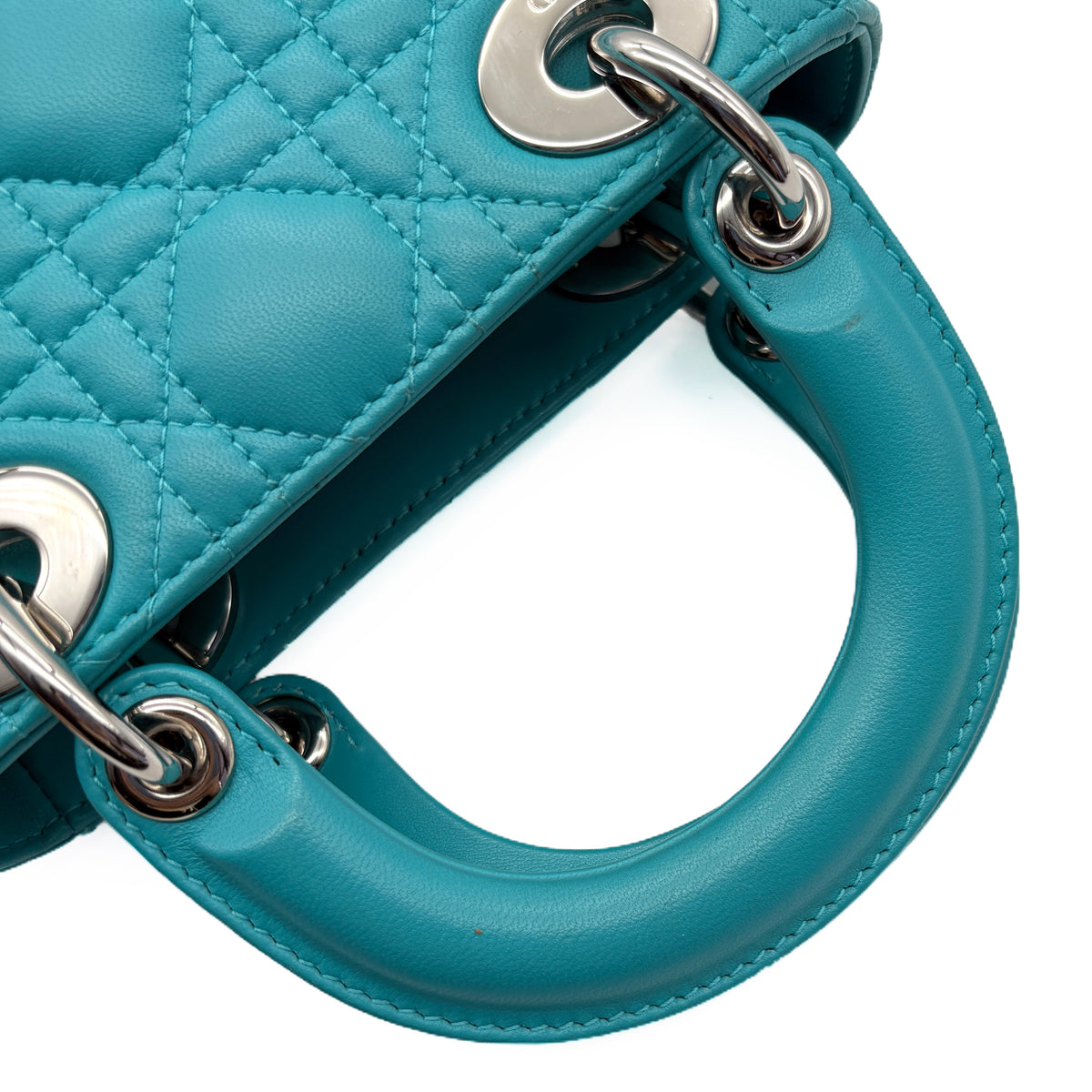 Lady Dior Mini Lake Blue