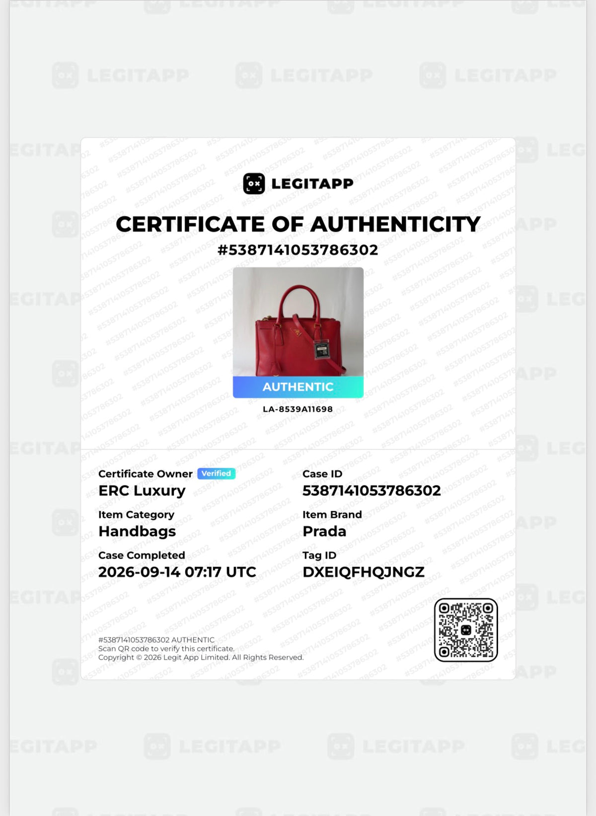 Galleria Small Red