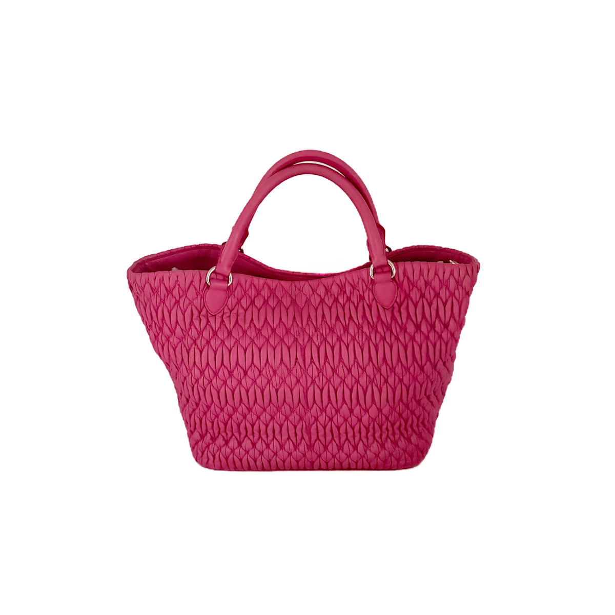 Matelassé Handbag Pink