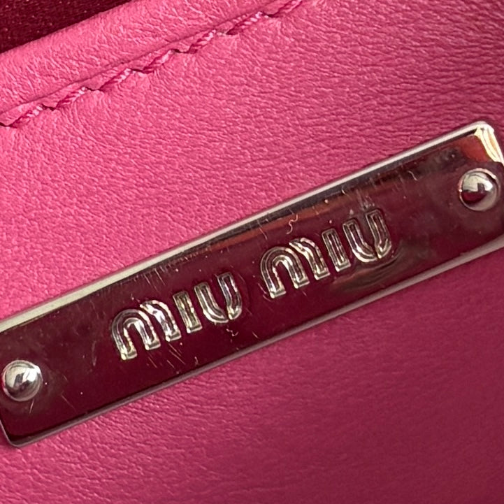 Matelassé Handbag Pink