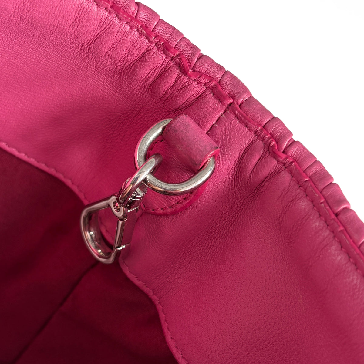 Matelassé Handbag Pink