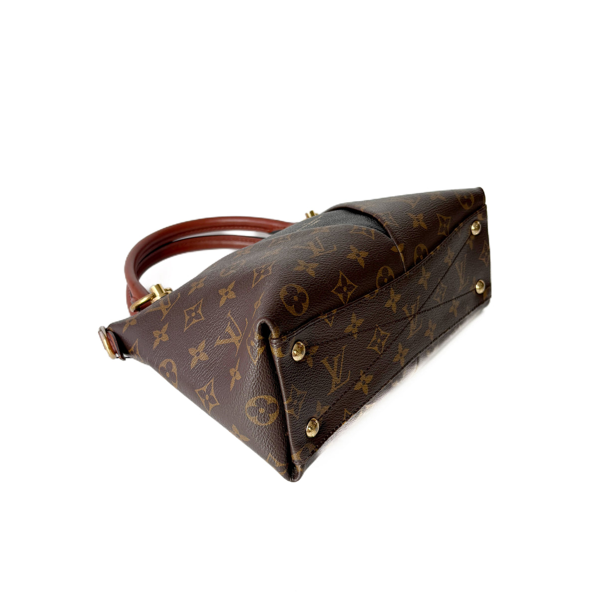 V Tote BB Brown/Black