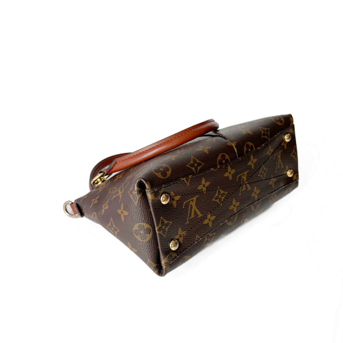 V Tote BB Brown/Black