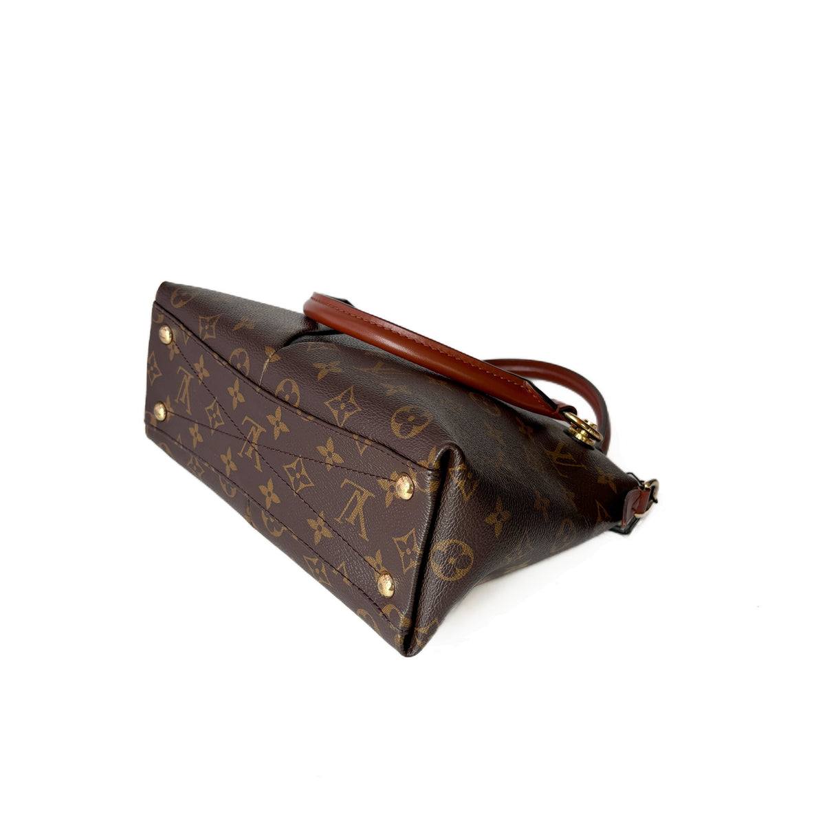 V Tote BB Brown/Black