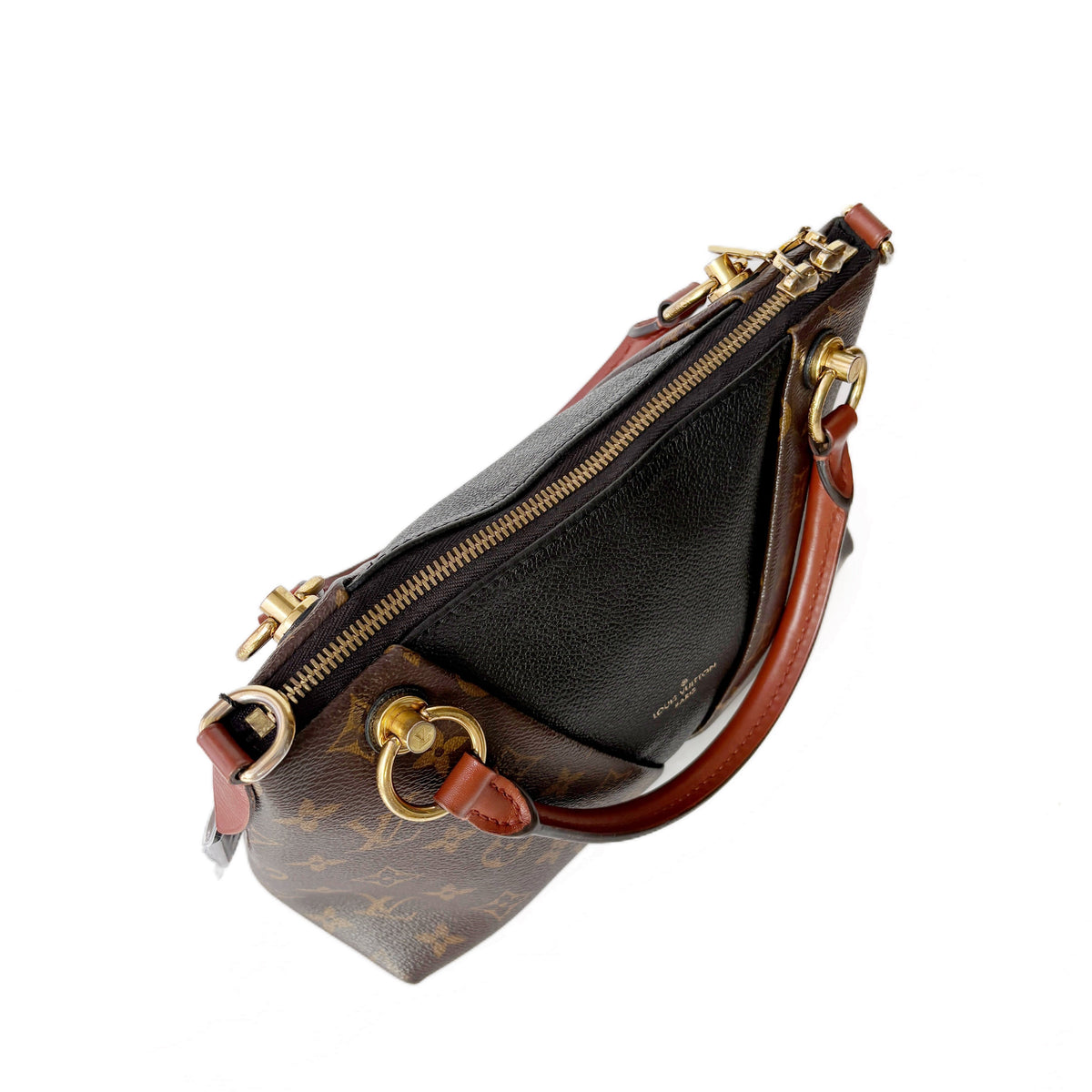 V Tote BB Brown/Black