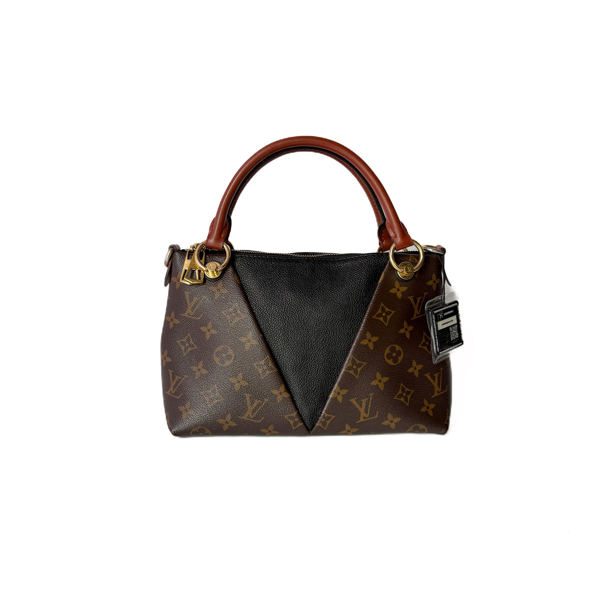 V Tote BB Brown/Black