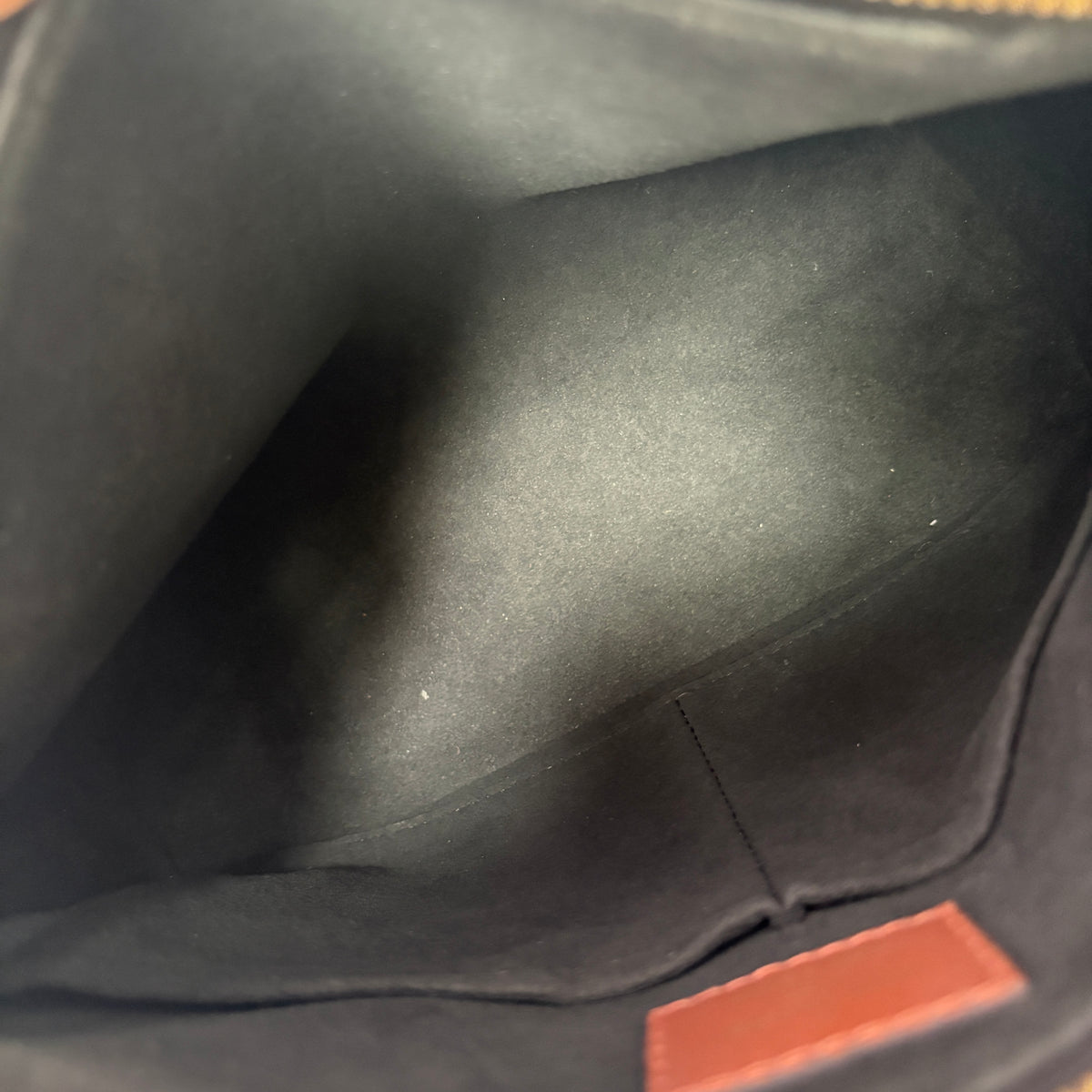 V Tote BB Brown/Black