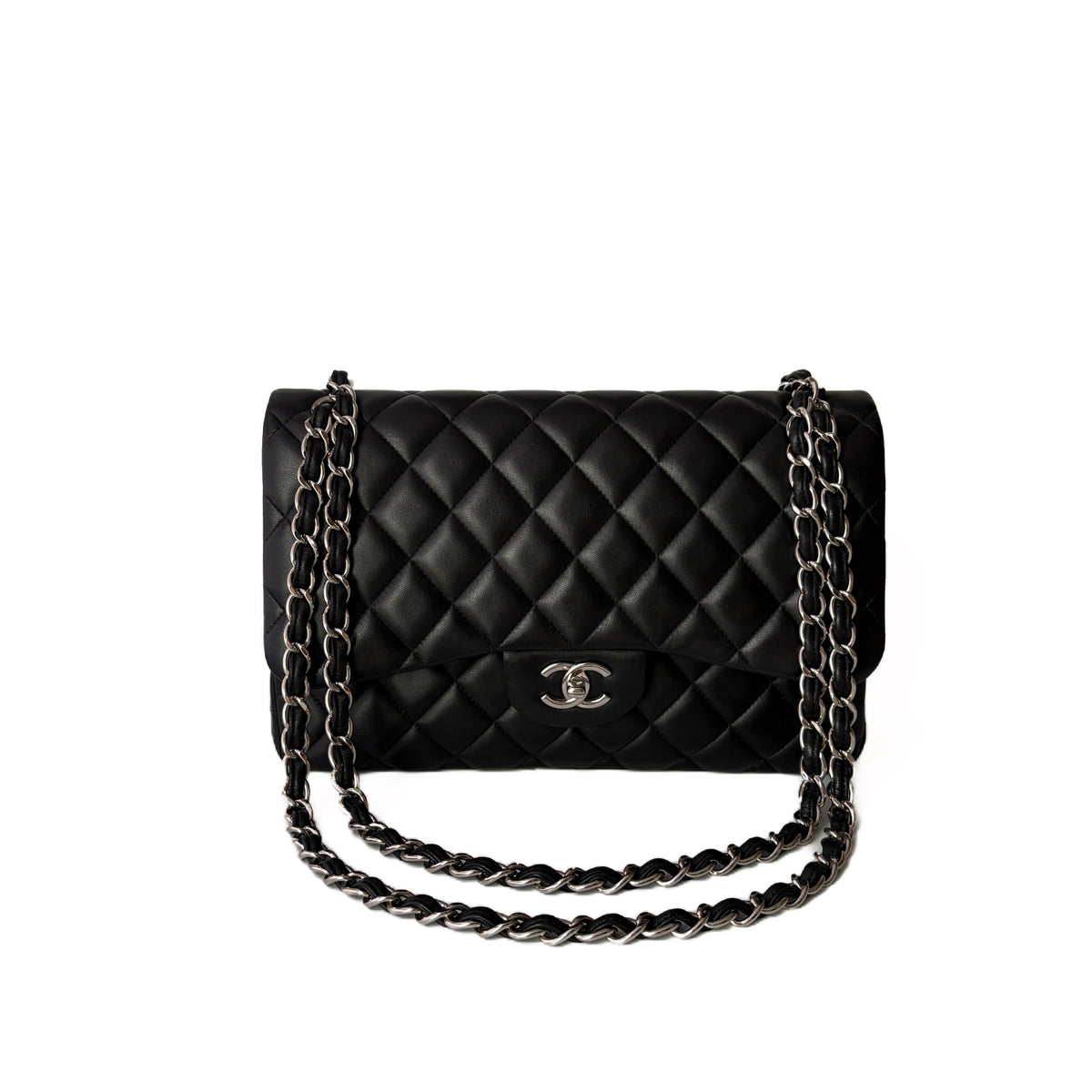 Classic Flap Jumbo Large Black