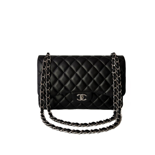 Classic Flap Jumbo Large Black