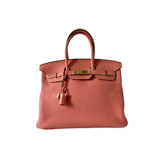 Hermes Birkin 35 Epsom Flamingo Pink
