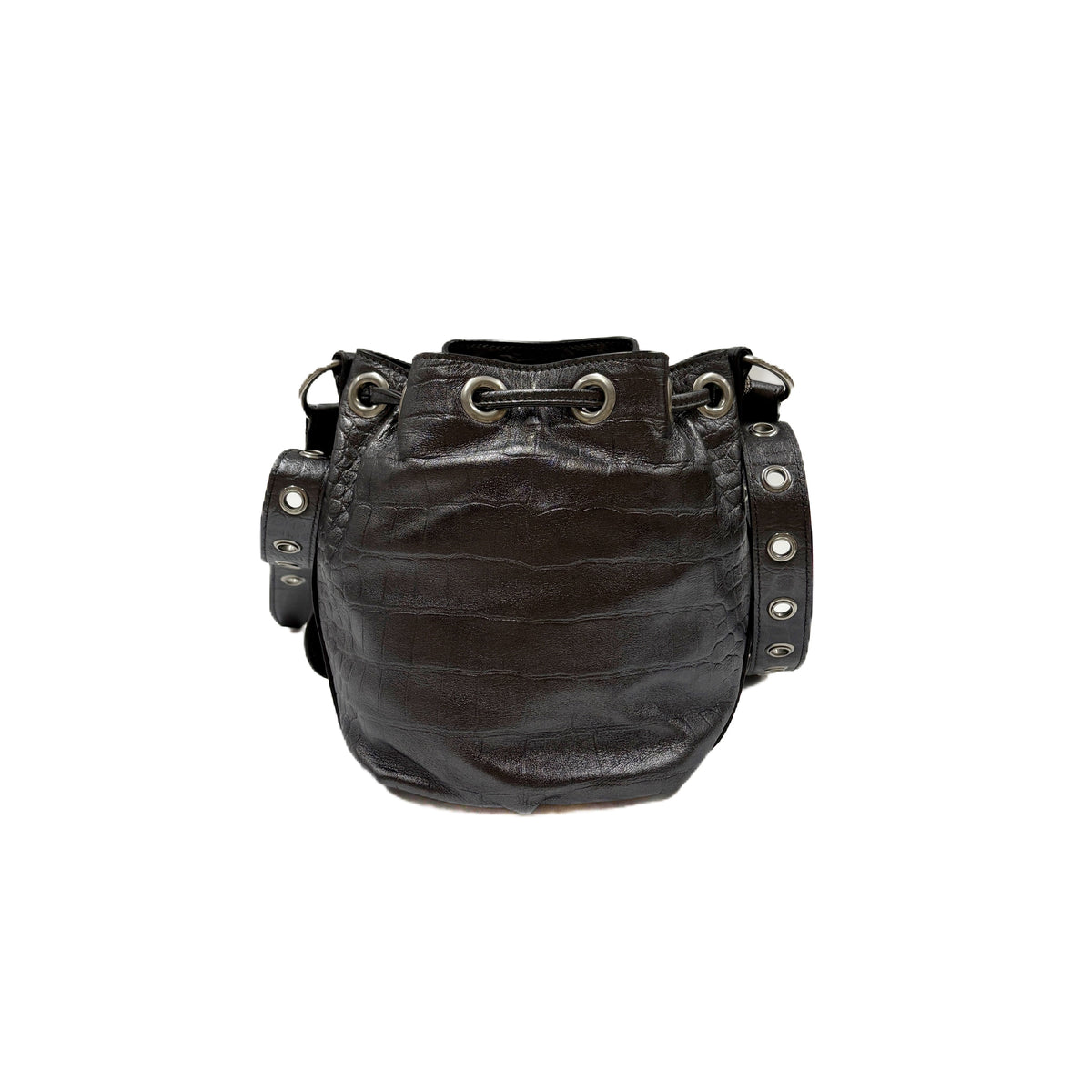 Balenciaga Le Cagole XS Bucket Bag Black