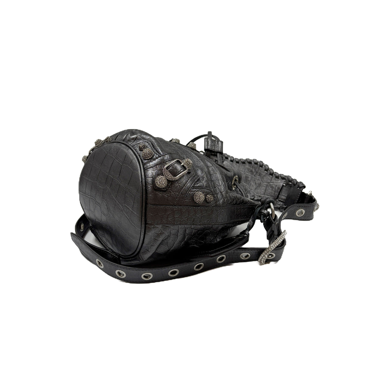 Balenciaga Le Cagole XS Bucket Bag Black