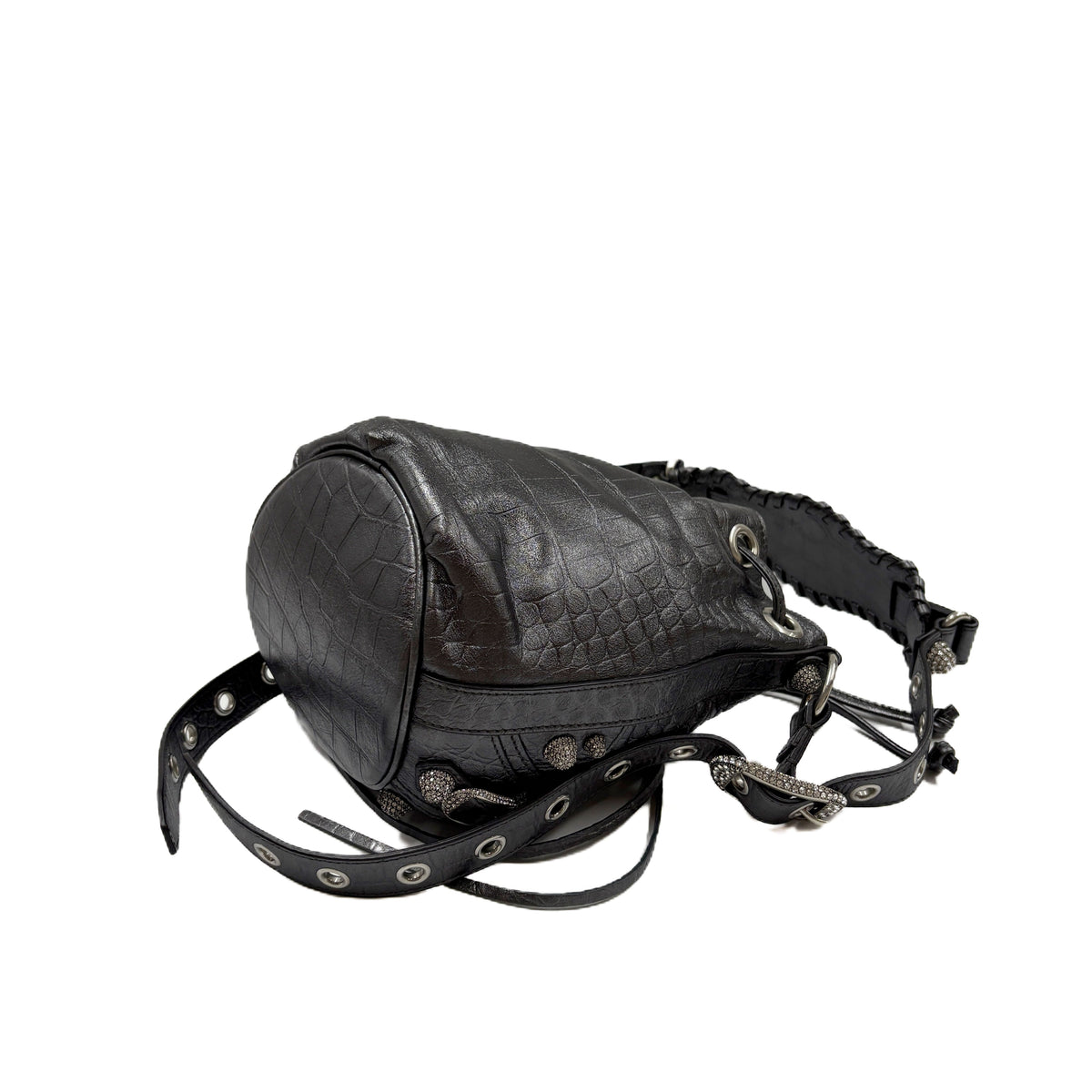 Balenciaga Le Cagole XS Bucket Bag Black
