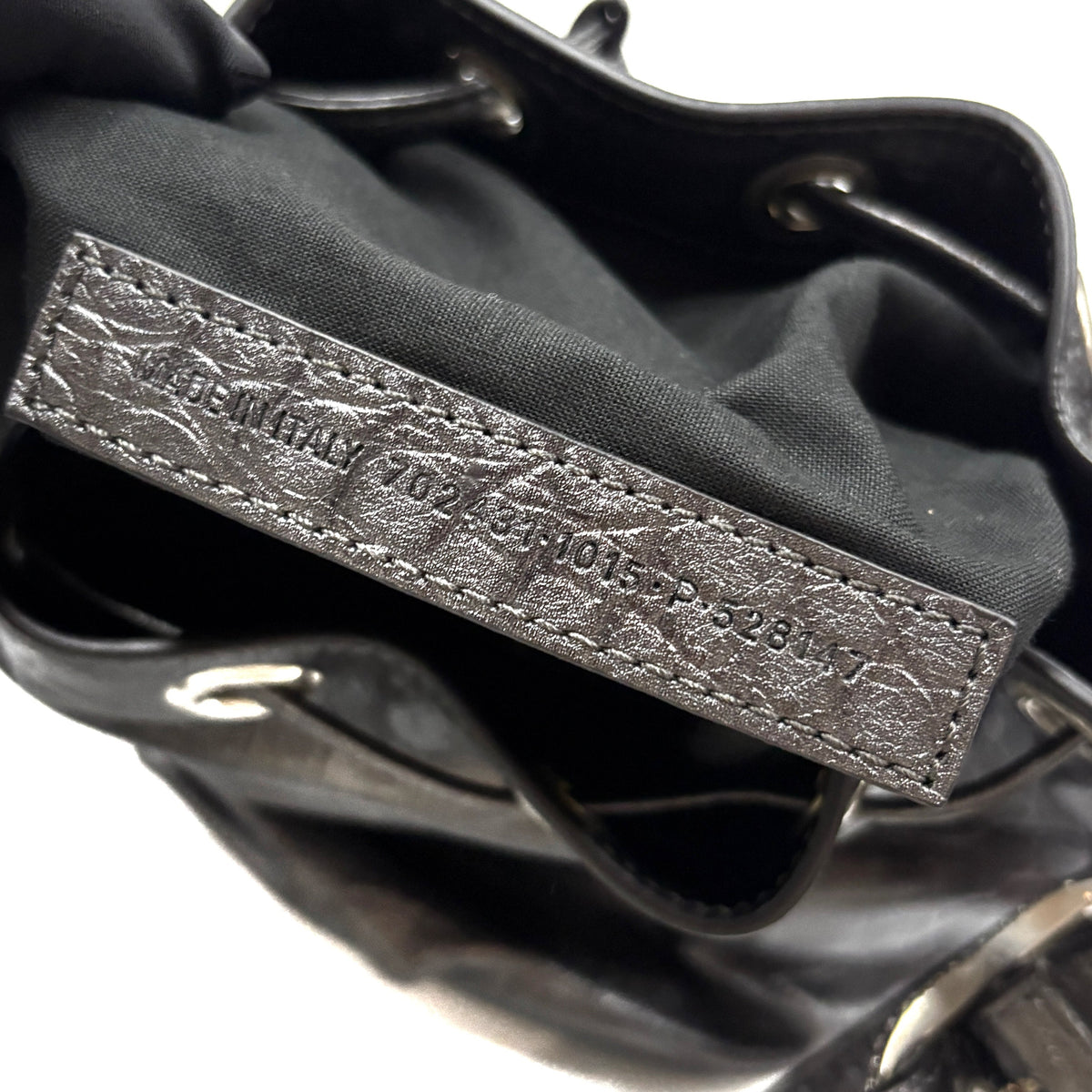 Balenciaga Le Cagole XS Bucket Bag Black