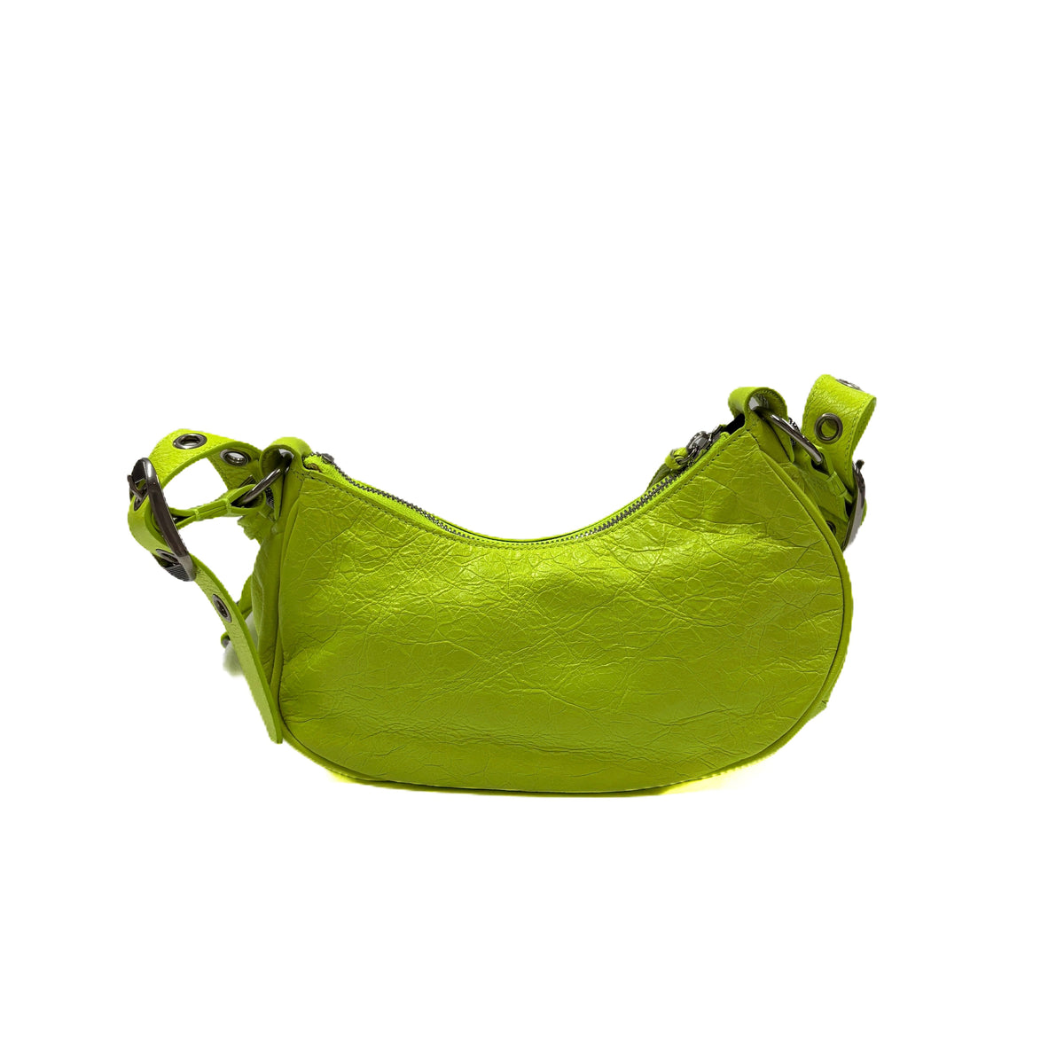 Balenciaga Le Cagole XS Shoulder Bag Neon Green