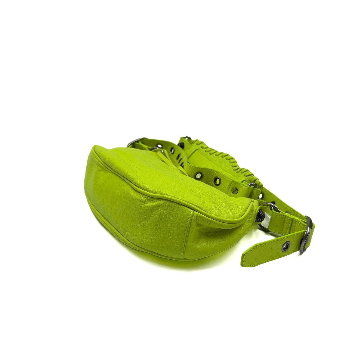 Balenciaga Le Cagole XS Shoulder Bag Neon Green