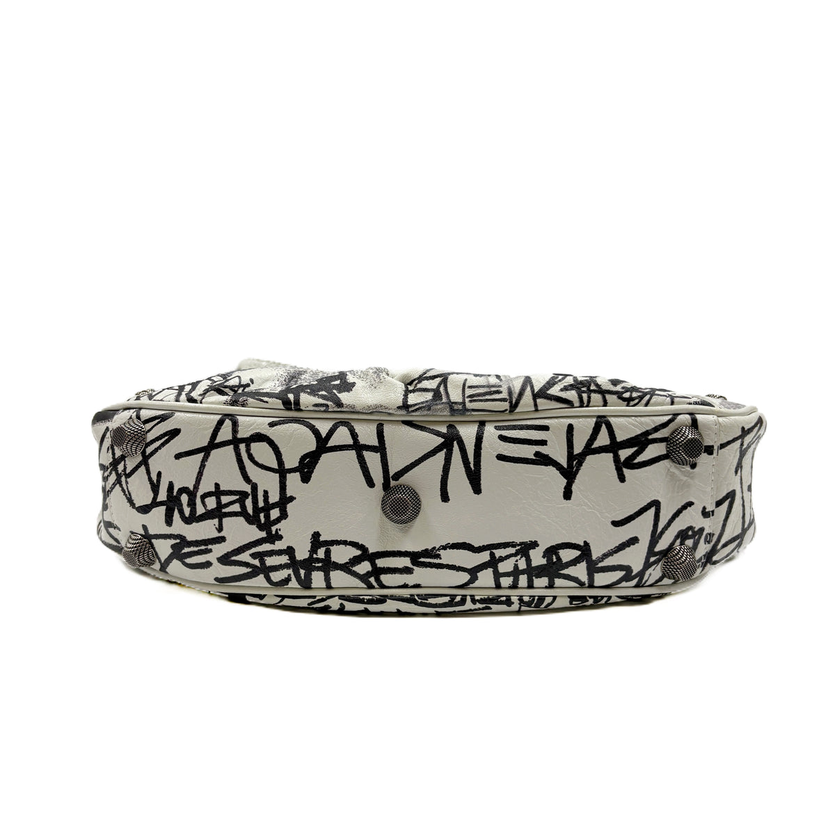Motorcycle Bag Black and White
