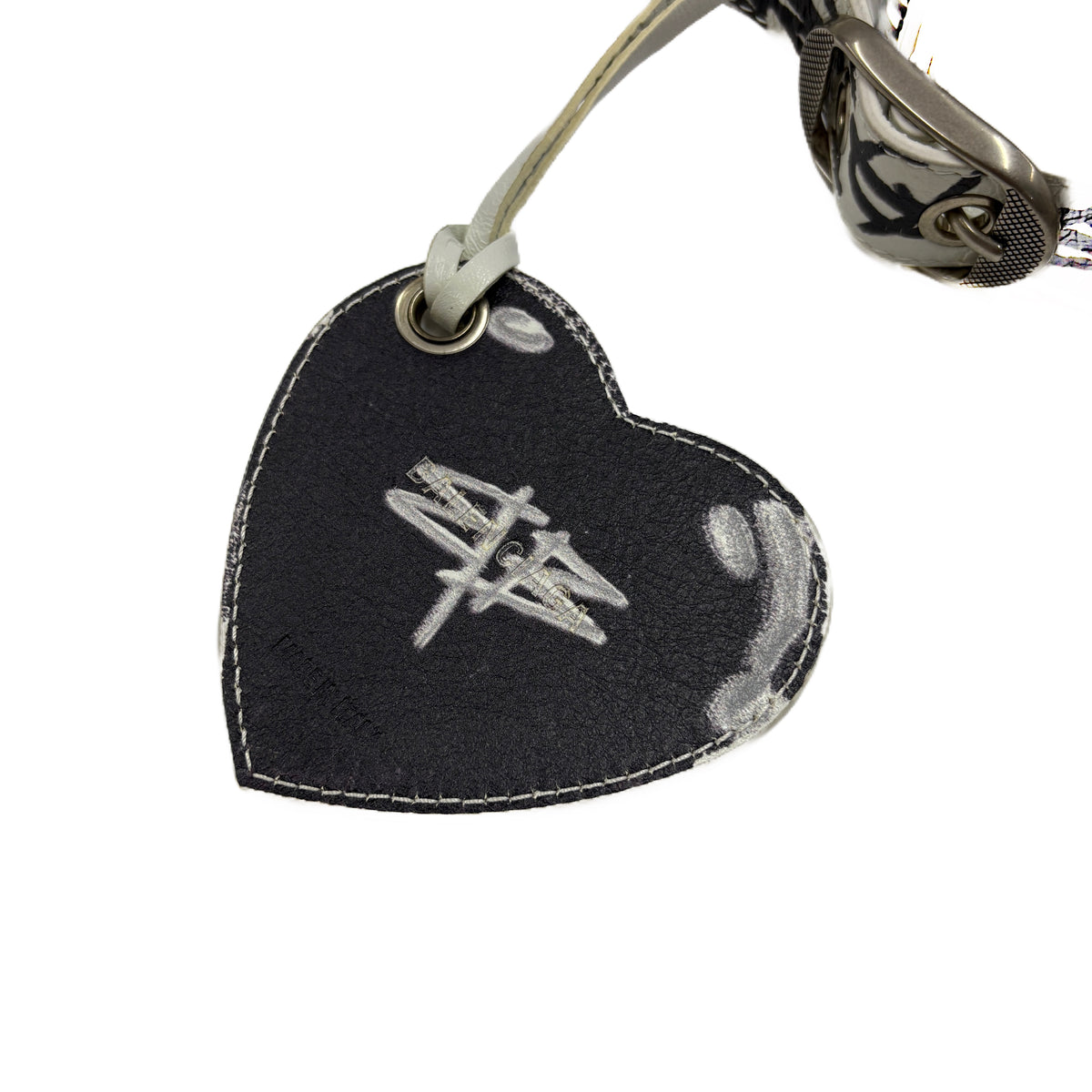 Motorcycle Bag Black and White
