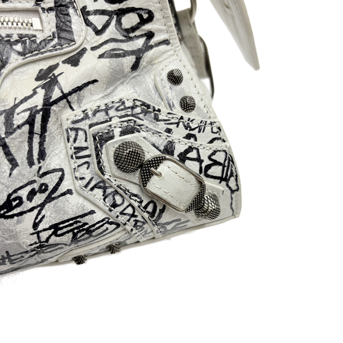 Neo Cagole XS Graffiti White and Black