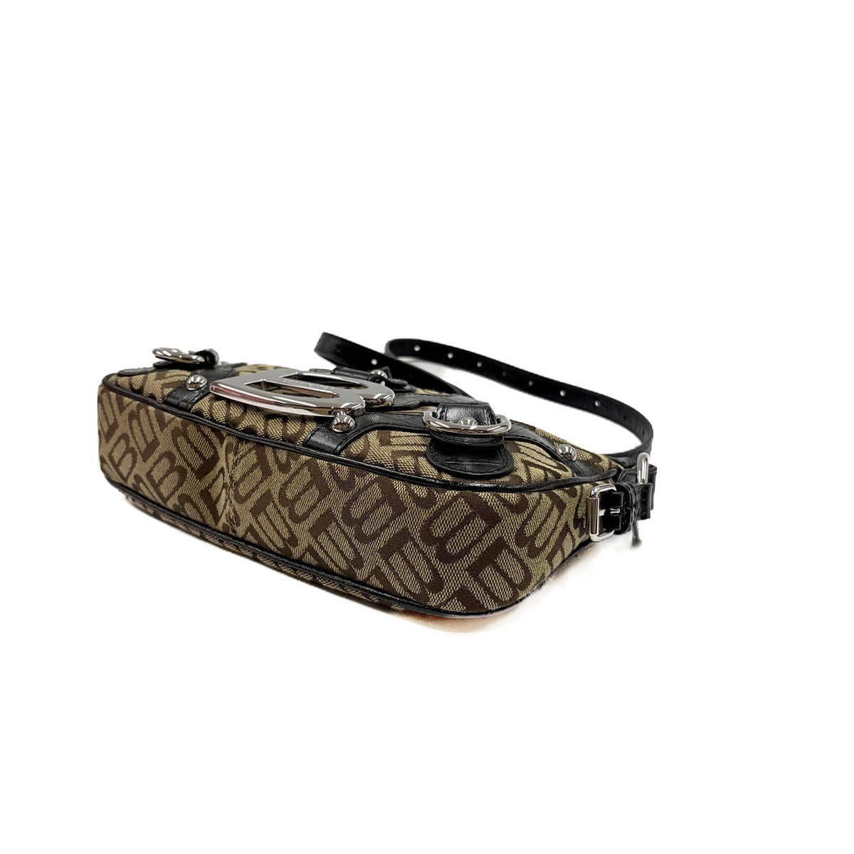 Essex Small Embossed Brown and Black