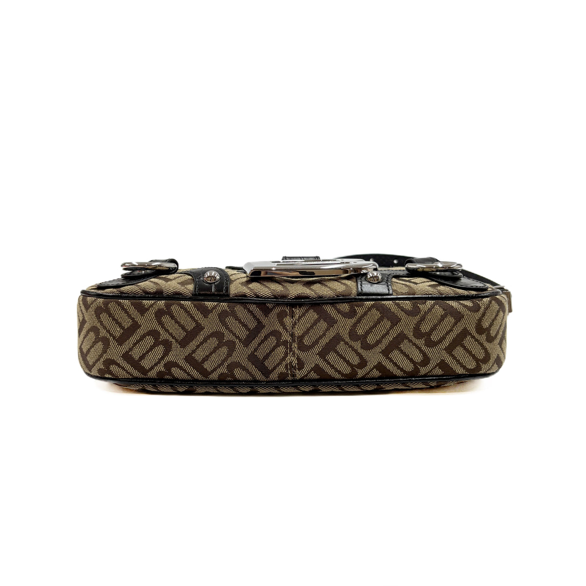 Essex Small Embossed Brown and Black