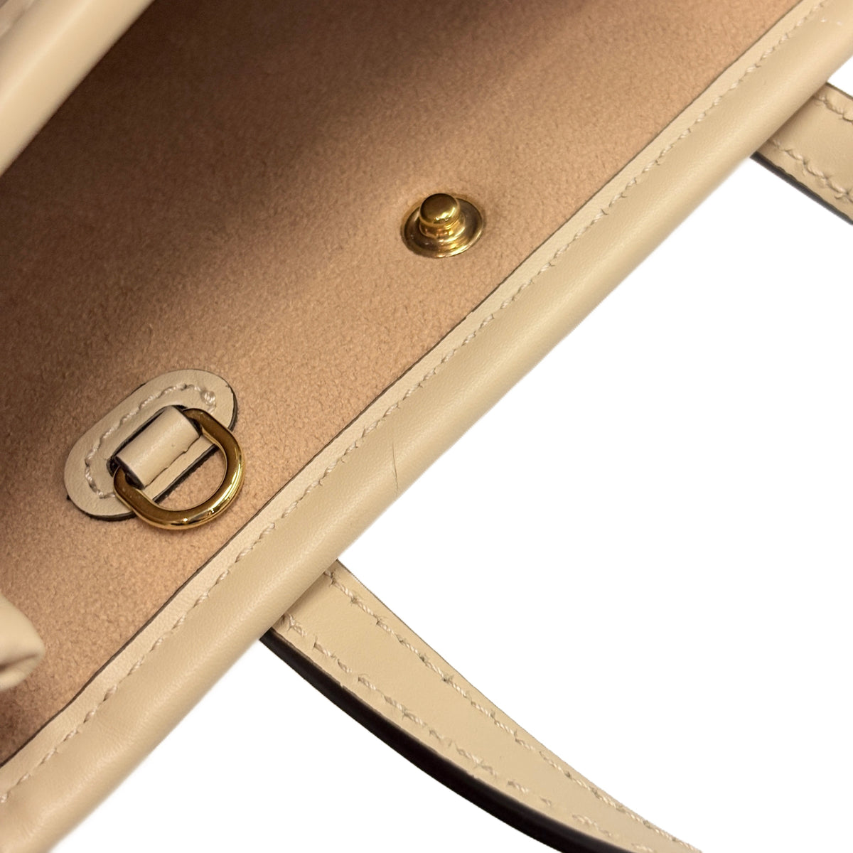 GG Embossed Super Mini Light Beige