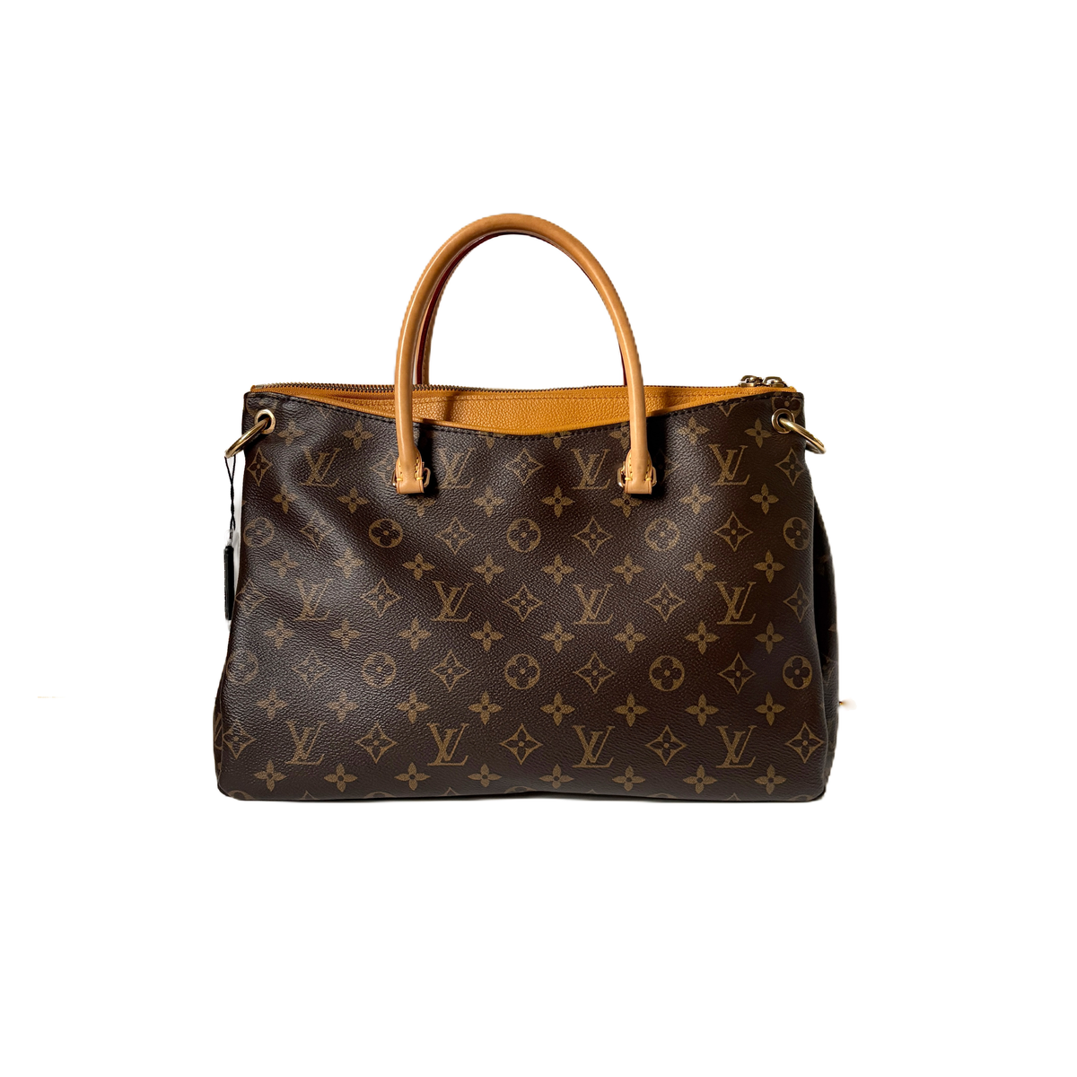 Pallas Medium Monogram Brown and Yellow