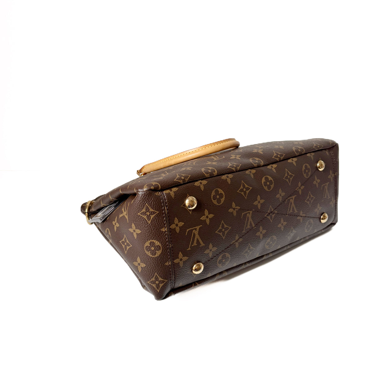 Pallas Medium Monogram Brown and Yellow