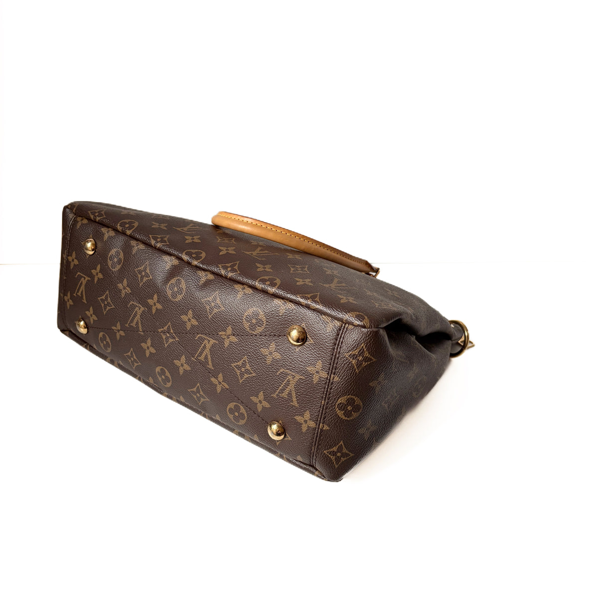 Pallas Medium Monogram Brown and Yellow