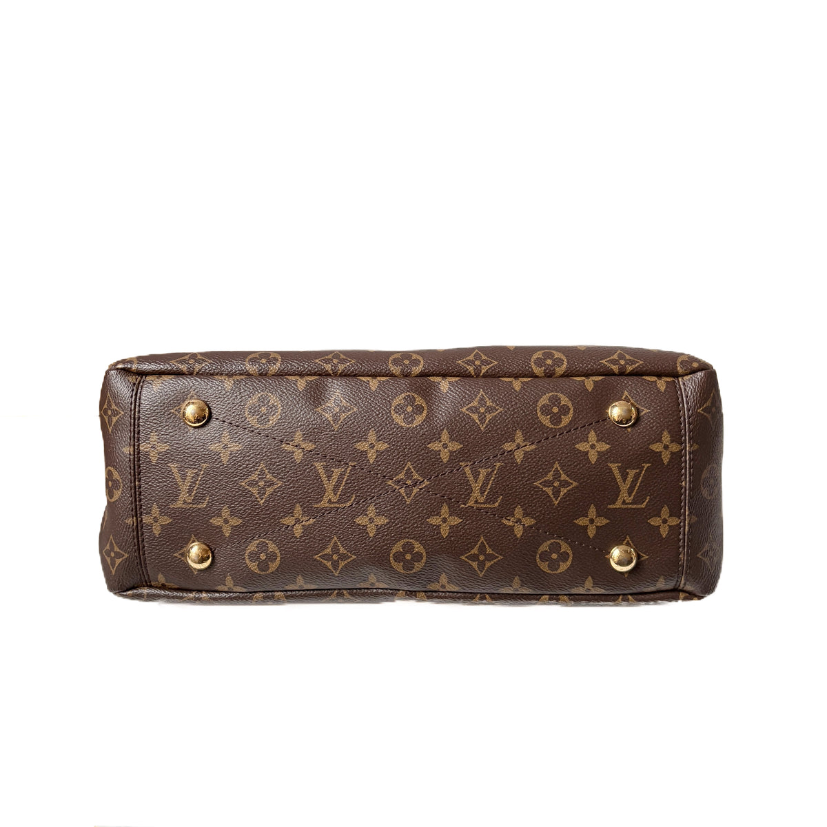 Pallas Medium Monogram Brown and Yellow