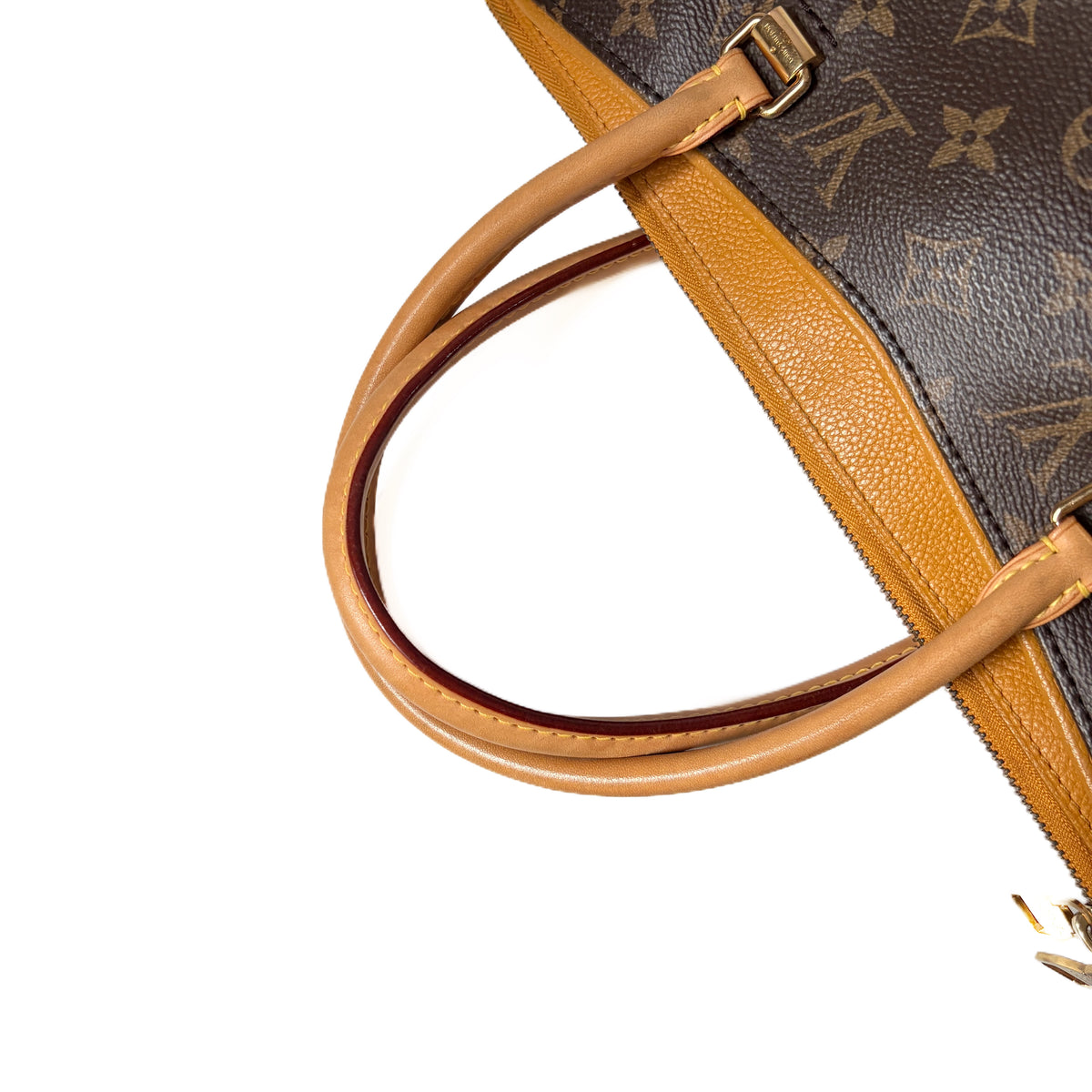 Pallas Medium Monogram Brown and Yellow