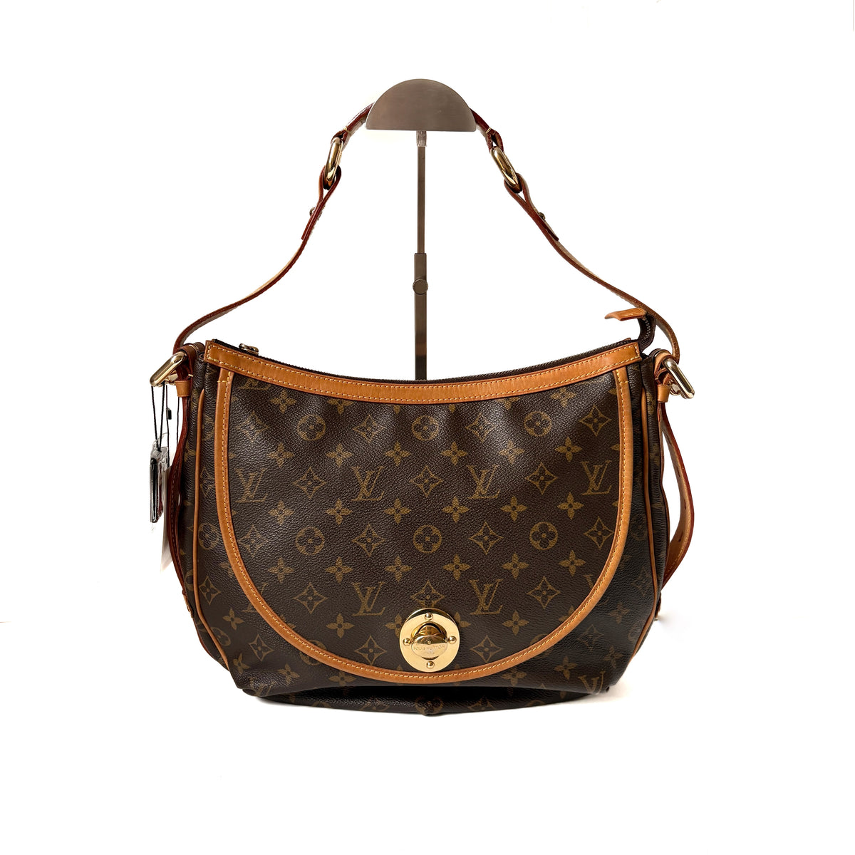 Tulum Large Monogram Brown