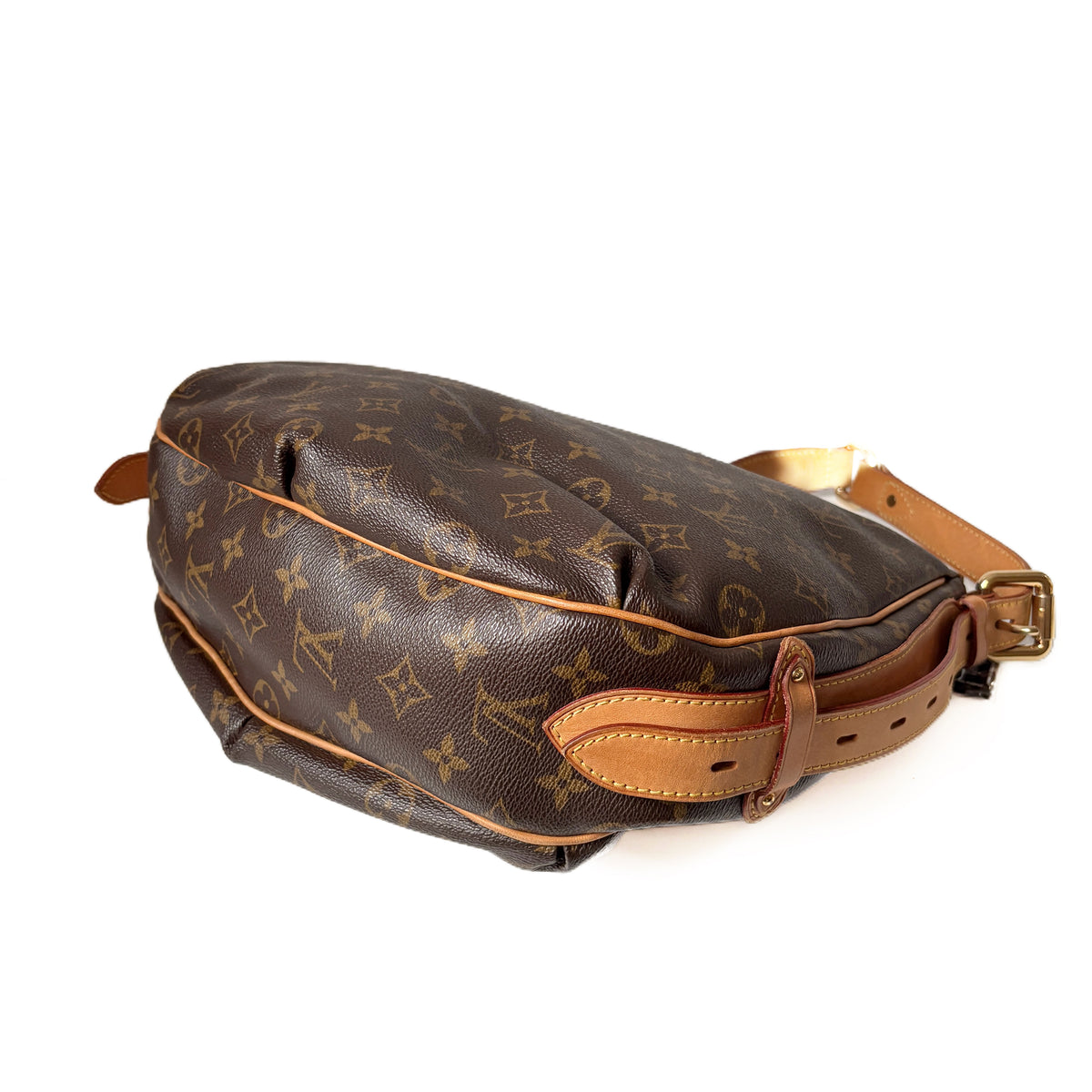 Tulum Large Monogram Brown