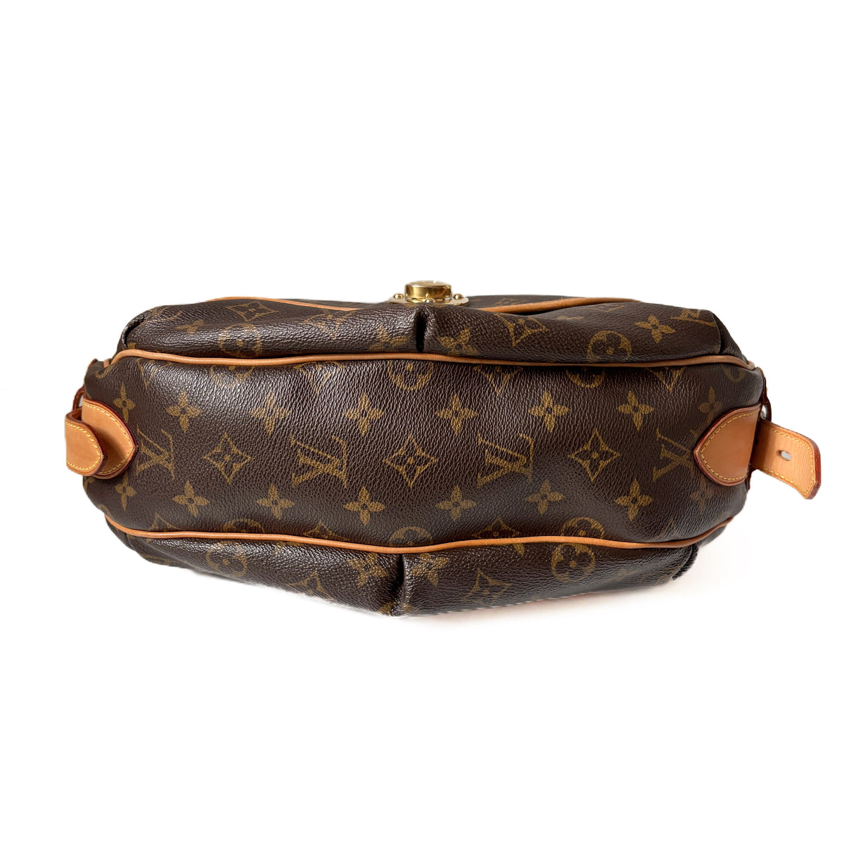 Tulum Large Monogram Brown