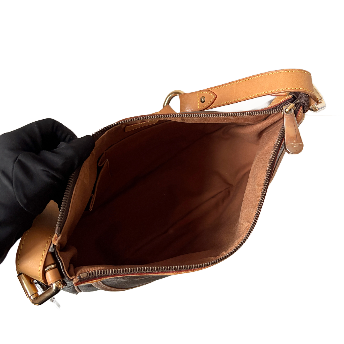 Tulum Large Monogram Brown