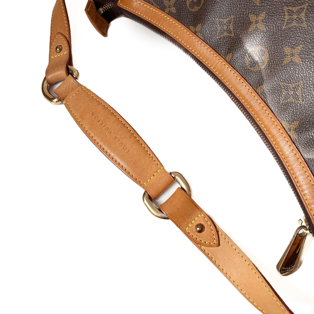 Tulum Large Monogram Brown